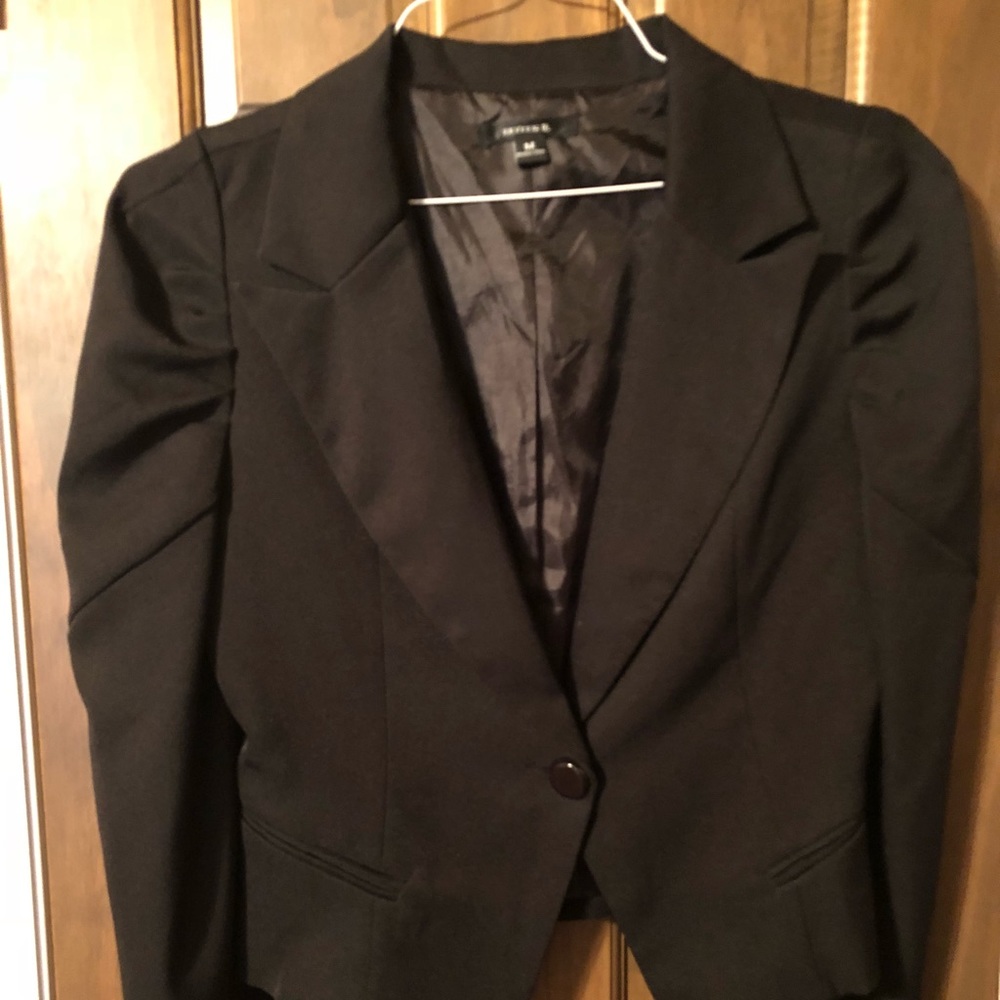 After 5 blazer with fun sleeves